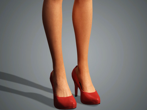 Irina Shayk Character Low-poly 3Dモデル