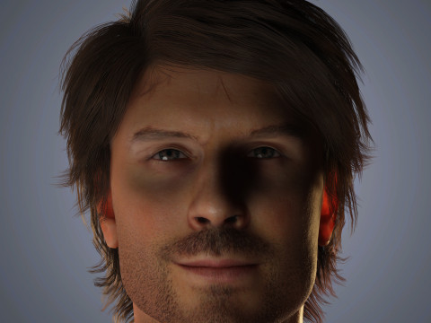 Somerhalder Character 3Dモデル
