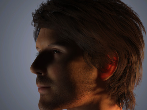 Somerhalder Character 3Dモデル