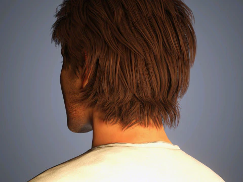 Somerhalder-Charakter 3D Modell