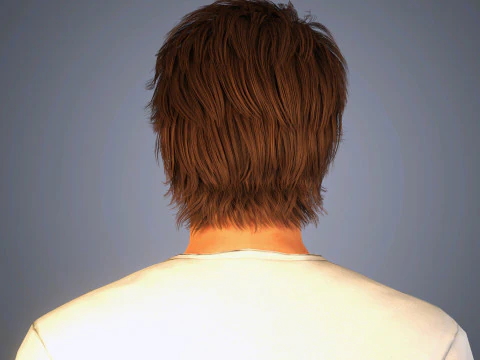 Somerhalder-Charakter 3D Modell