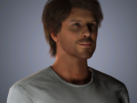 Somerhalder Character 3Dモデル
