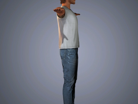 Somerhalder Character 3Dモデル