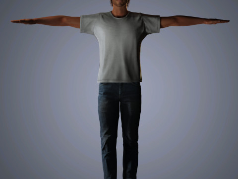 Somerhalder Character 3Dモデル