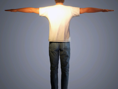 Somerhalder Character 3Dモデル