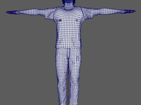 Somerhalder Character 3Dモデル