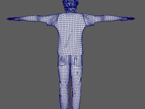 Somerhalder Character 3Dモデル