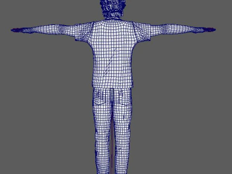 Somerhalder-Charakter 3D Modell