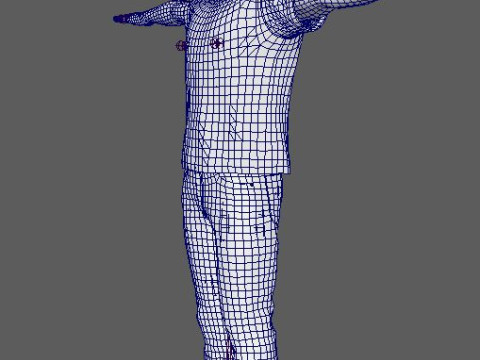 Somerhalder Character 3Dモデル