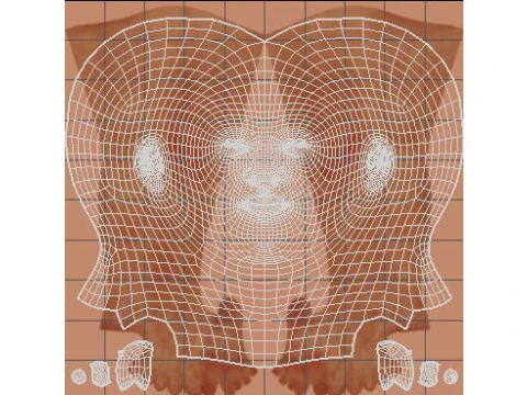 Somerhalder-Charakter 3D Modell