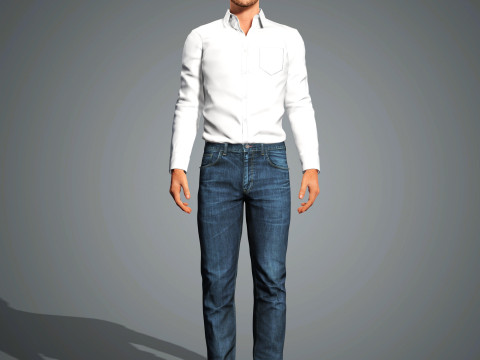 Benedict Cumberbatch Character Model 3D