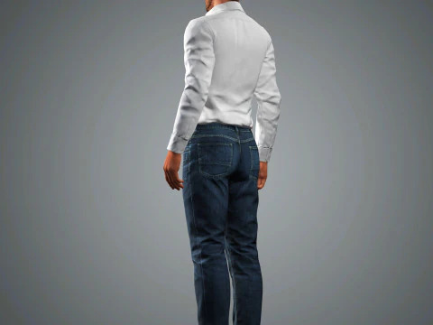 Benedict Cumberbatch Character 3D Model