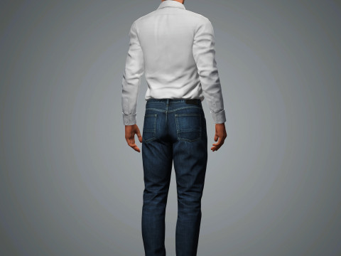 Benedict Cumberbatch Character Model 3D