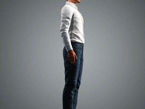 Benedict Cumberbatch Character Model 3D