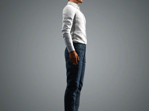 Benedict Cumberbatch Character 3D Model