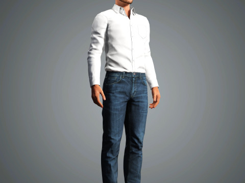 Benedict Cumberbatch Character Model 3D