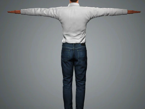 Benedict Cumberbatch Character 3D Model