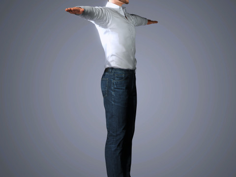 Benedict Cumberbatch Character Model 3D
