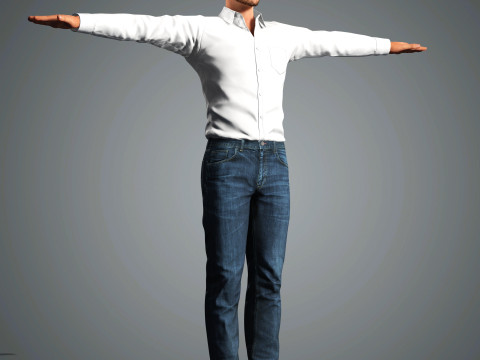 Benedict Cumberbatch Character Model 3D