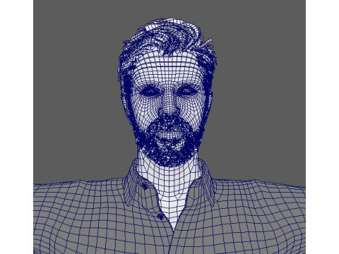Benedict Cumberbatch Character Model 3D