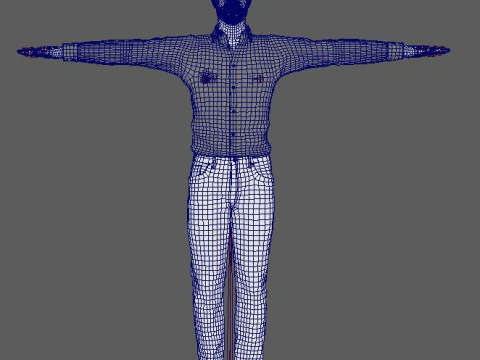 Benedict Cumberbatch Character 3D Model