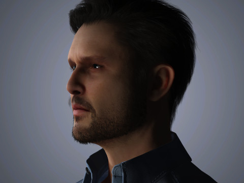 Kit Harington Character 3D-Modell