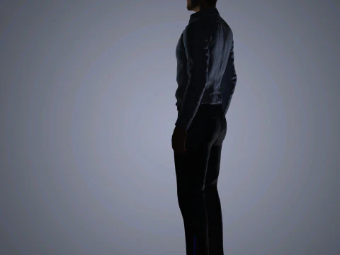Kit Harington Character 3D Model