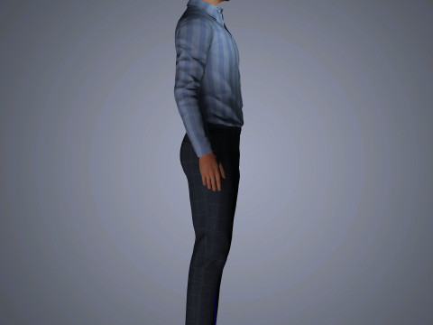 Kit Harington Character 3D-Modell