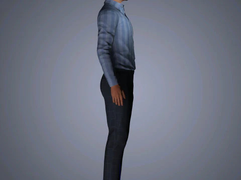 Kit Harington Character 3D Model