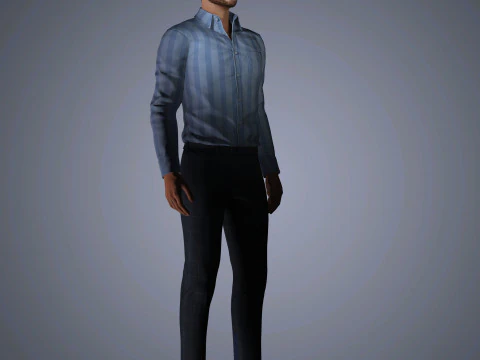 Kit Harington Character 3D Model
