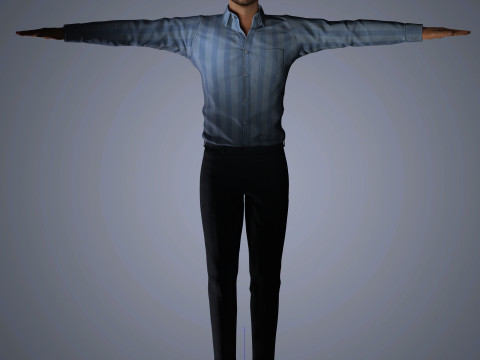 Kit Harington Character 3D-Modell