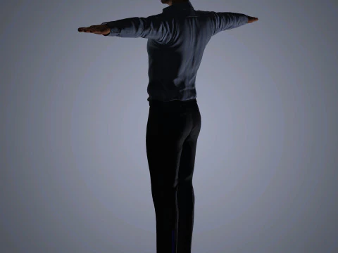 Kit Harington Character 3D Model
