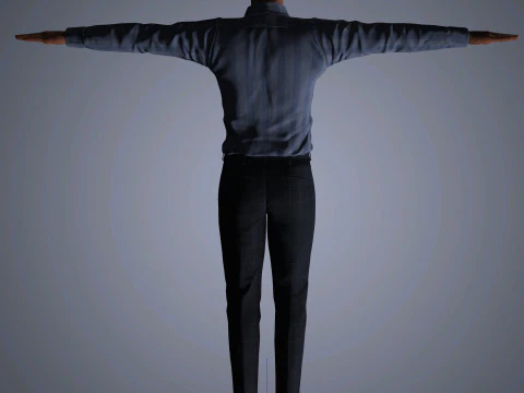 Kit Harington Character 3D Model