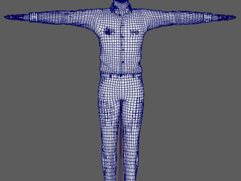 Kit Harington Character 3D-Modell