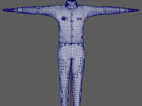 Kit Harington Character 3D Model