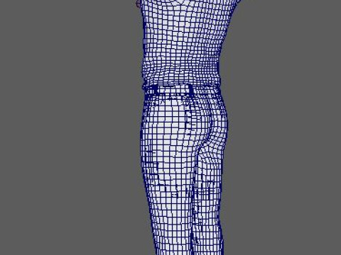 Kit Harington Character 3D-Modell