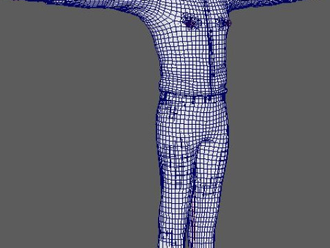 Kit Harington Character 3D-Modell
