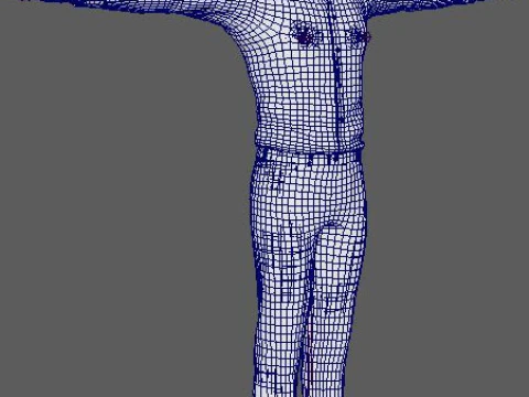 Kit Harington Character 3D Model