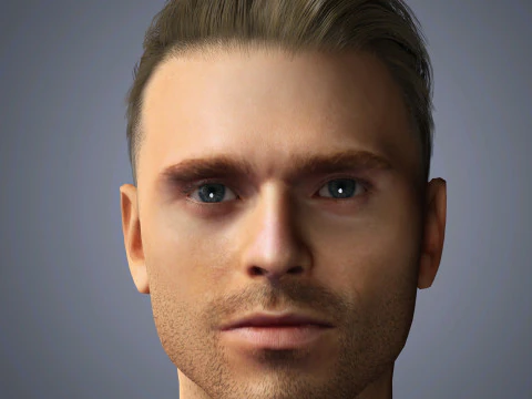 理查德&middot;麦登角色 3D 模型