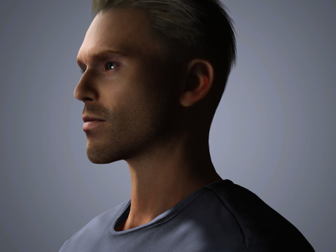 Richard Madden Character 3Dモデル