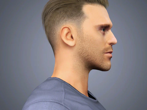 Richard Madden Character 3D Model