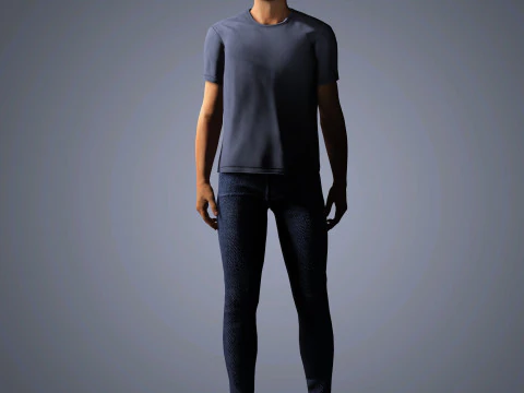 Richard Madden Character 3D Model