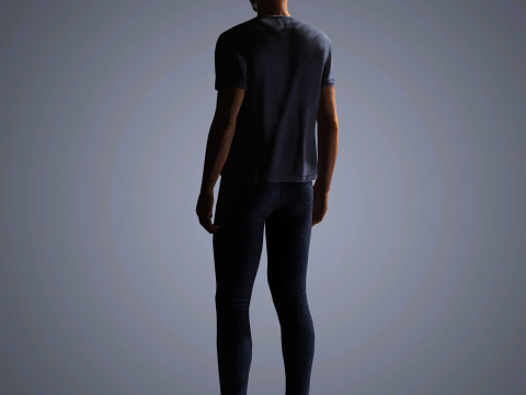 Richard Madden Character 3Dモデル