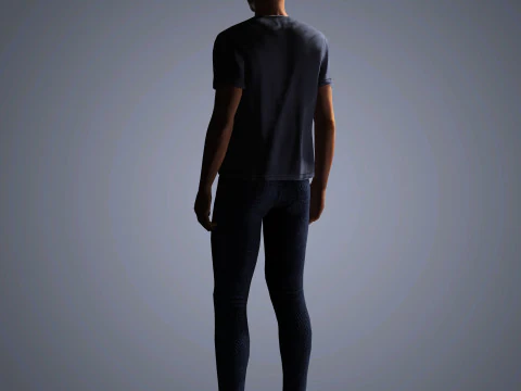 Richard Madden Character 3D Model