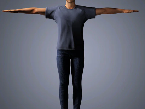 Richard Madden Character 3D Model
