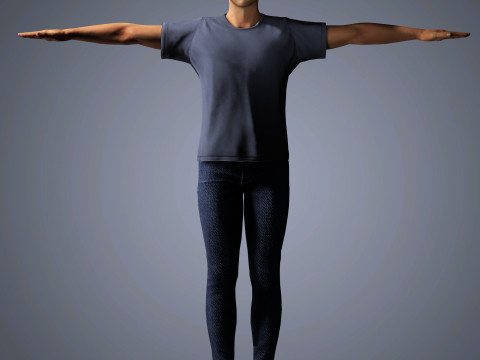 Richard Madden Character 3Dモデル