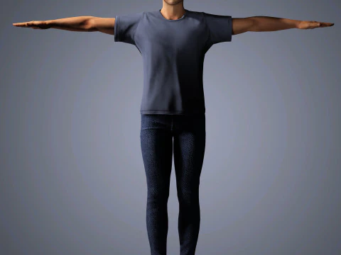Richard Madden Character 3D Model