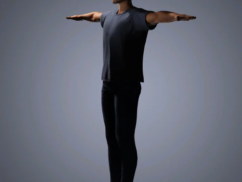 Richard Madden Character 3D Model