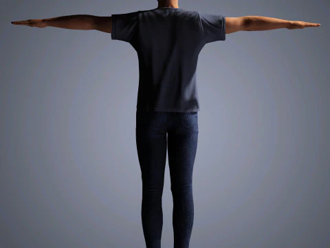 Richard Madden Character 3D Model