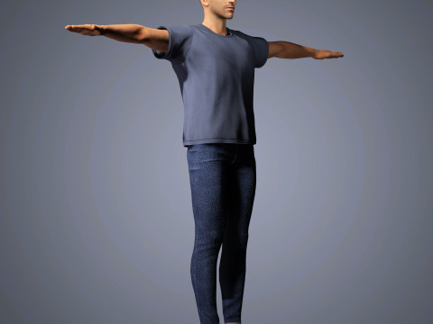Richard Madden Character 3Dモデル